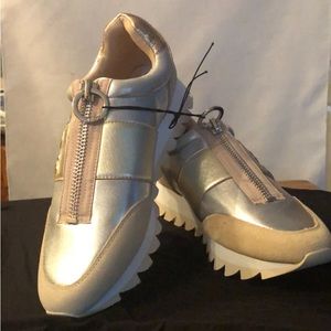 DKNY Zipper Sneakers